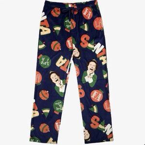 NEW Men's Elf Fleece Pajama Pants - Blue